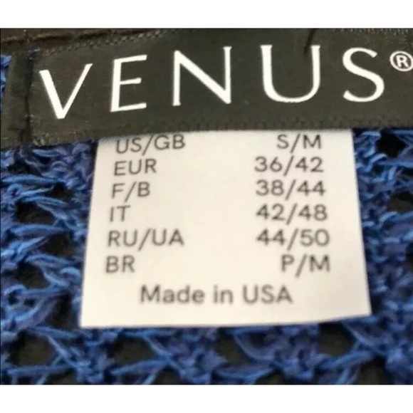 New Venus Knit Swimsuit Cover-up Crochet Tunic - Picture 3 of 10